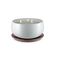 photo brrr scented candle, porcelain and wood container 600 g 4